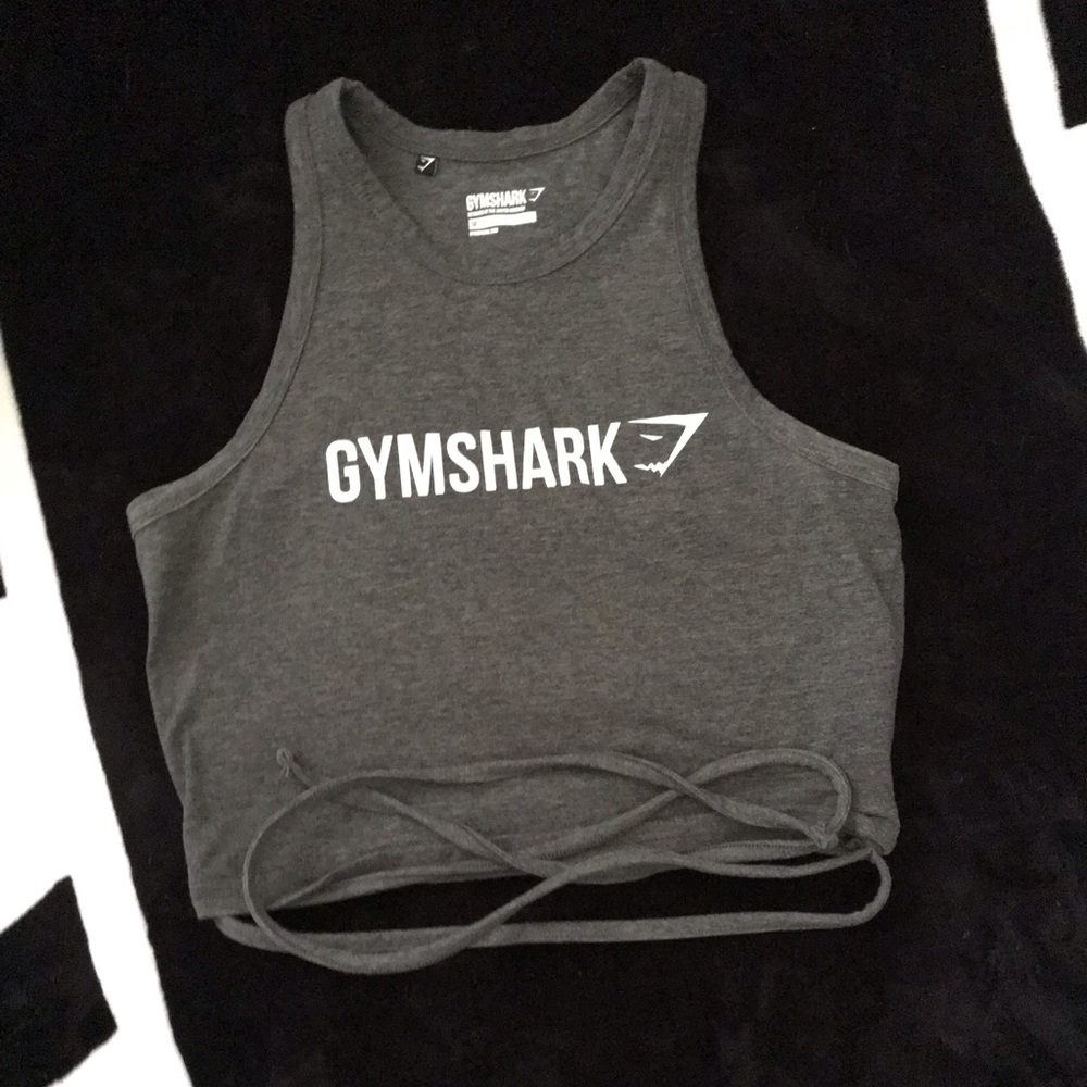 Gymshark ribbon crop top
